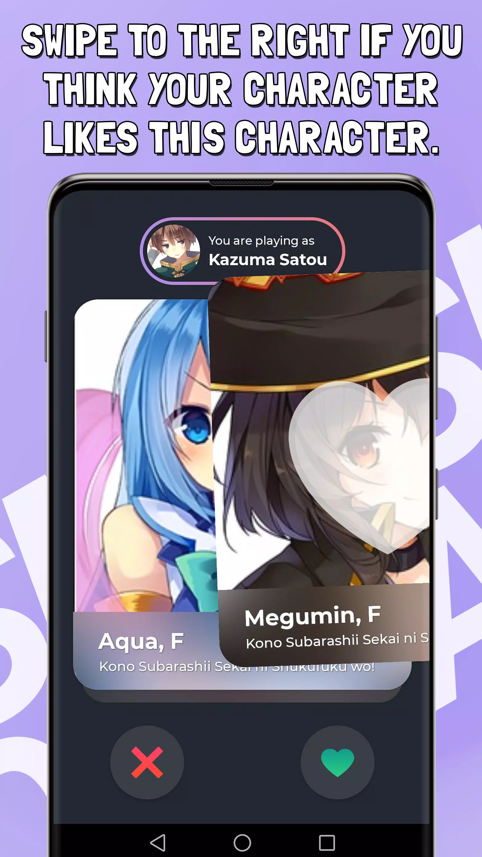 Smash or Pass Anime Game 螢幕截圖 2