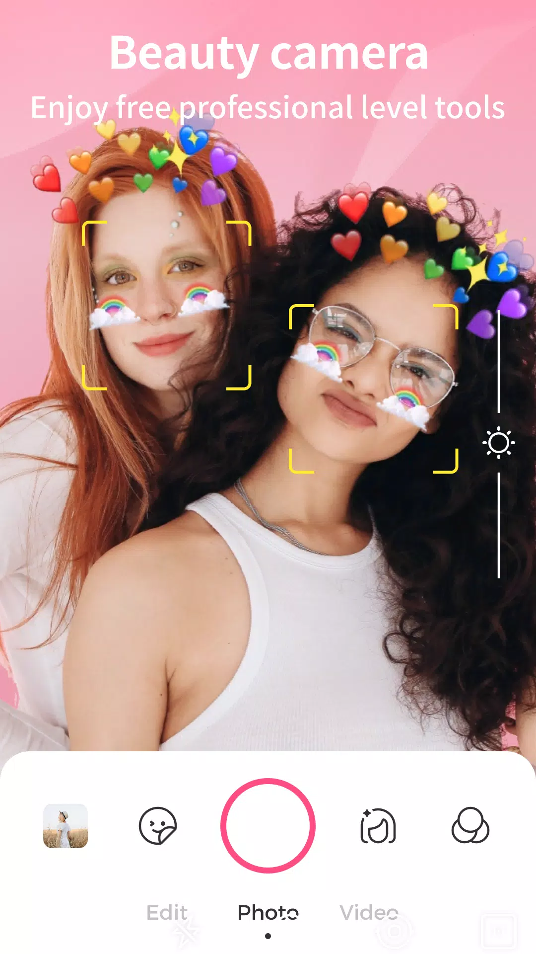 Beauty Camera & Selfie Camera ဖန်သားပြင်ဓာတ်ပုံ 1