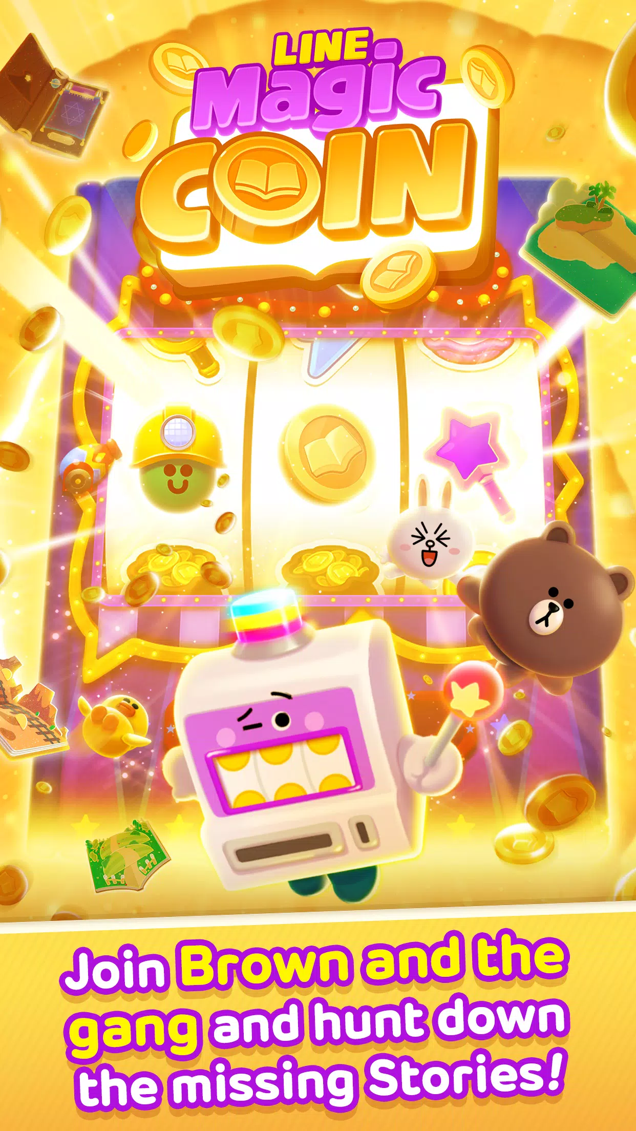 LINE Magic Coin - Coin Game! Ảnh chụp màn hình 0