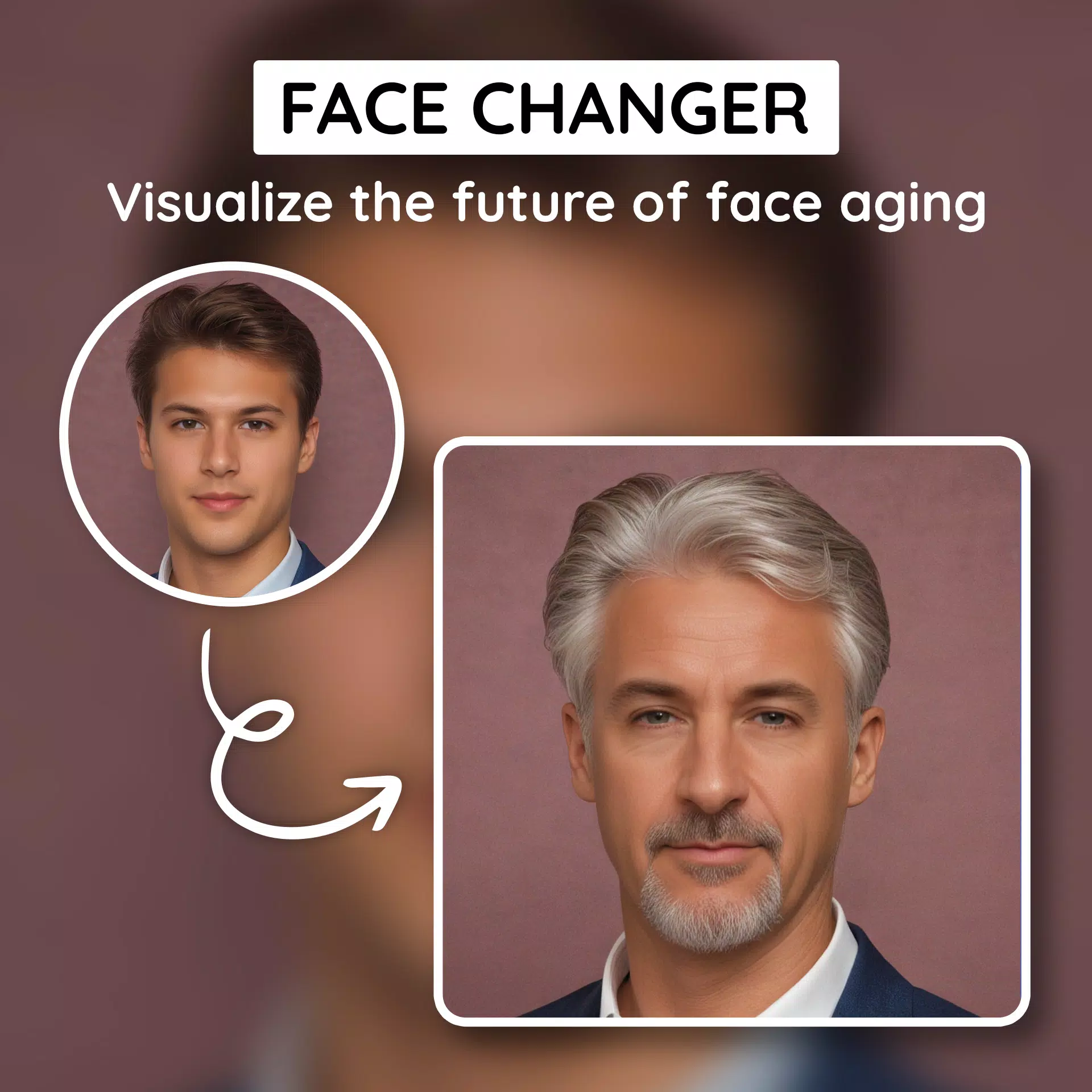 Future Self Face Aging Changer Ekran Görüntüsü 0