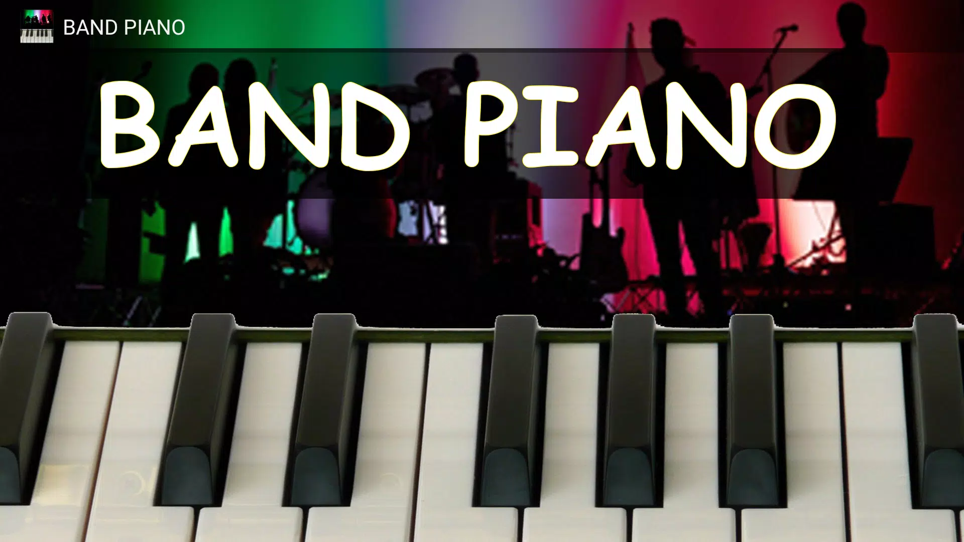 Band piano Tangkapan skrin 0