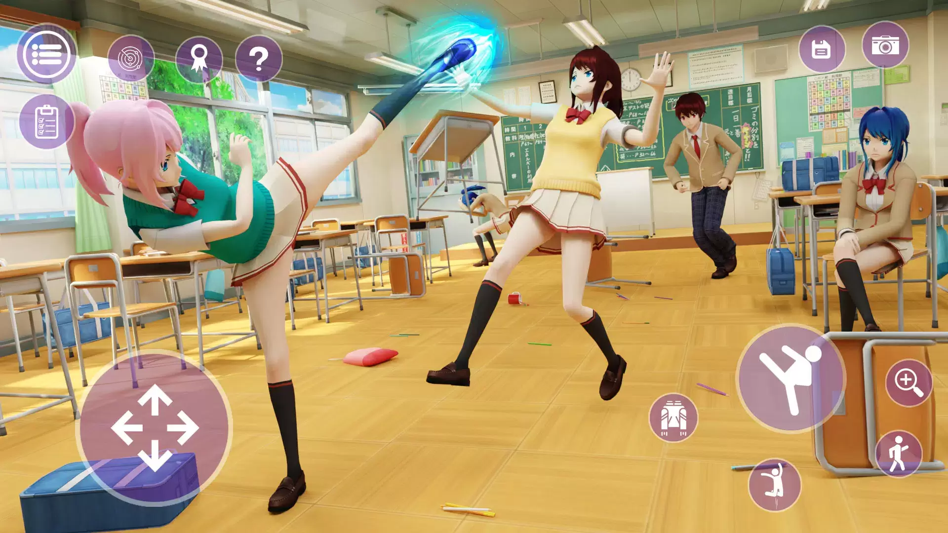 YUMI High School Simulator 3D Tangkapan skrin 2