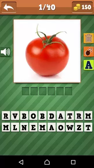 Vegetables Quiz Schermafbeelding 0