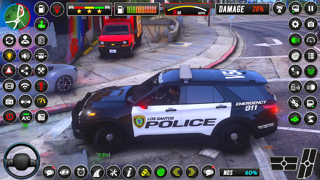 Police Car Chase: Car Games 3D स्क्रीनशॉट 2