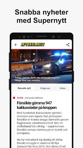 Aftonbladet Nyheter Schermafbeelding 3