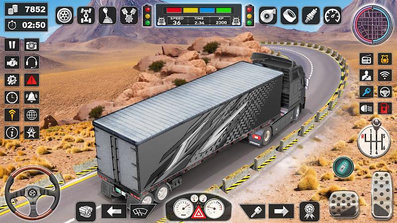 Truck Driving School Games Pro 螢幕截圖 0