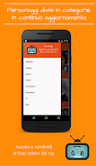 VociVip - Ascolta audio famosi Captura de pantalla 2