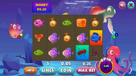 Jackpot underwater City slots Capture d'écran 0