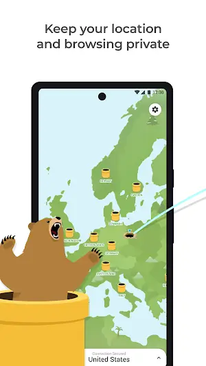 TunnelBear VPN Screenshot 0