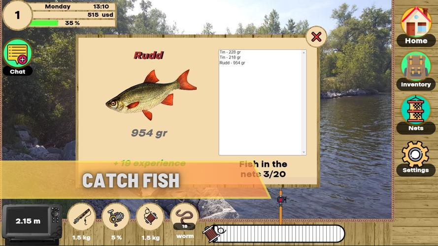 Real Fishing Captura de pantalla 2