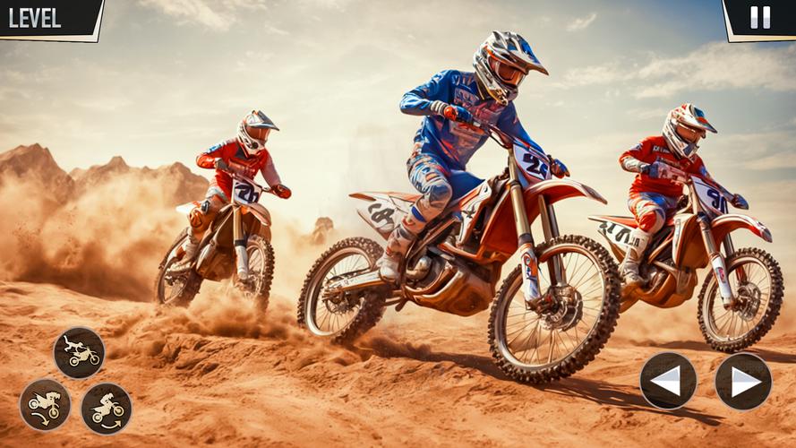 Dirt Bike Motor Cross Racing 螢幕截圖 2
