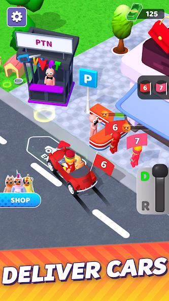 Valet Master - Car Parking Mod 螢幕截圖 1