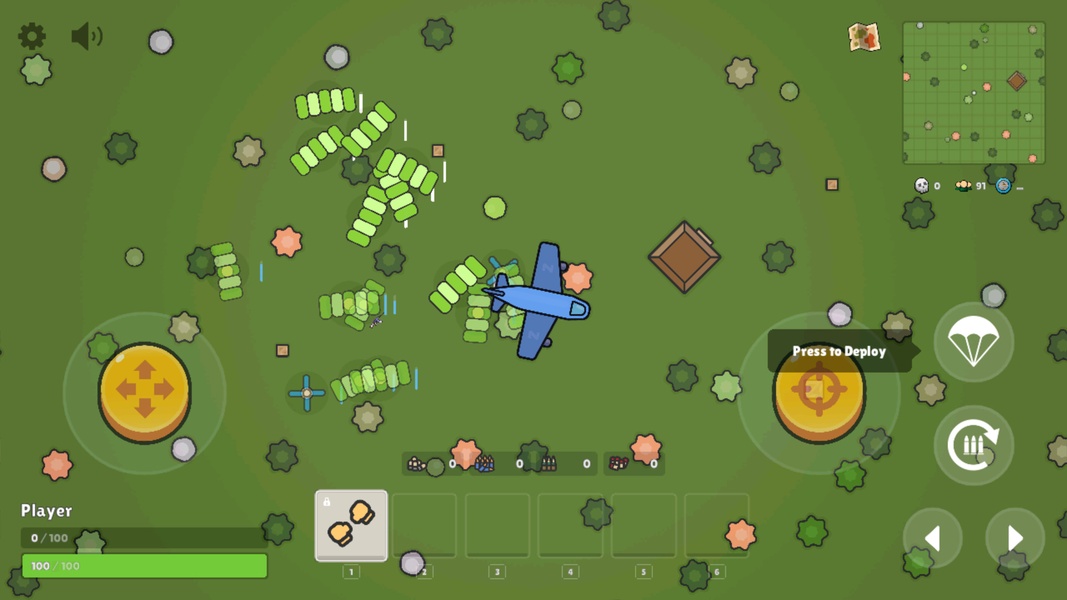 ZombsRoyale.io - Battle Royale Скриншот 1