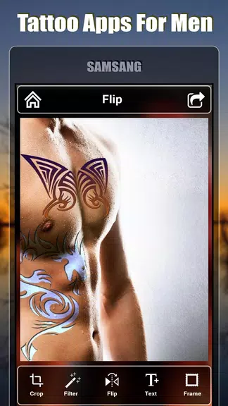 Tattoo design apps for men ภาพหน้าจอ 0