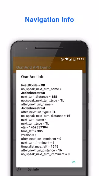 OsmAnd API Demo Скриншот 1