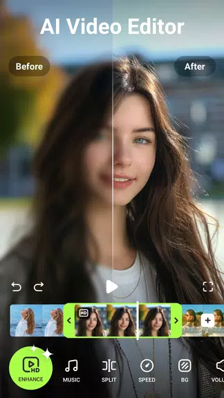 AI Video Enhancer - Utool Скриншот 3