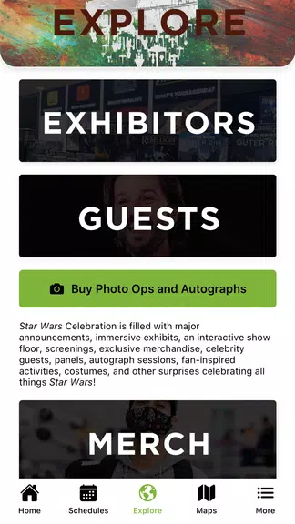 Star Wars Celebration Europe ภาพหน้าจอ 1
