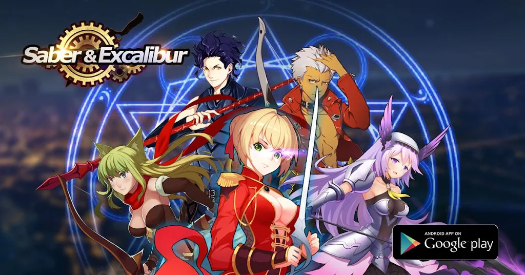 Saber And Excalibur Screenshot 0