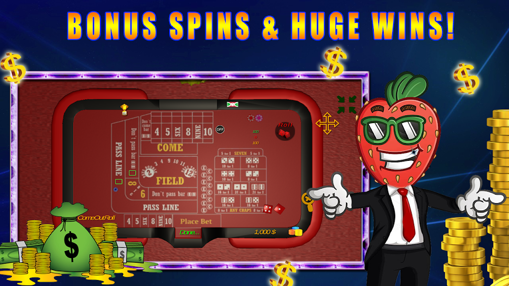 Virtuelles Casino - Craps Spiel Online Screenshot 0