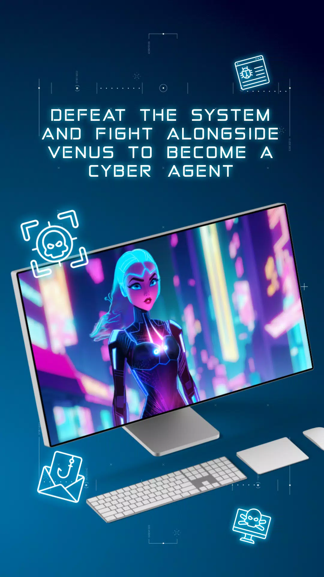 Cyber Agent, a hero rises Zrzut ekranu 1