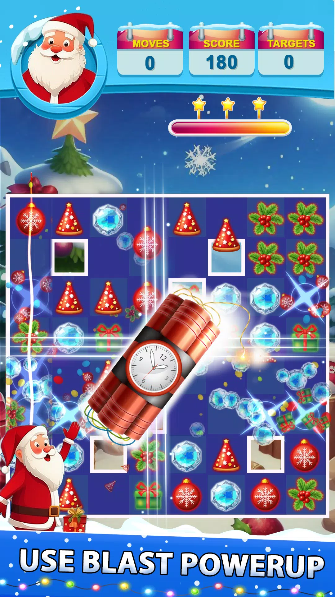 Santa Match Adventure スクリーンショット 1