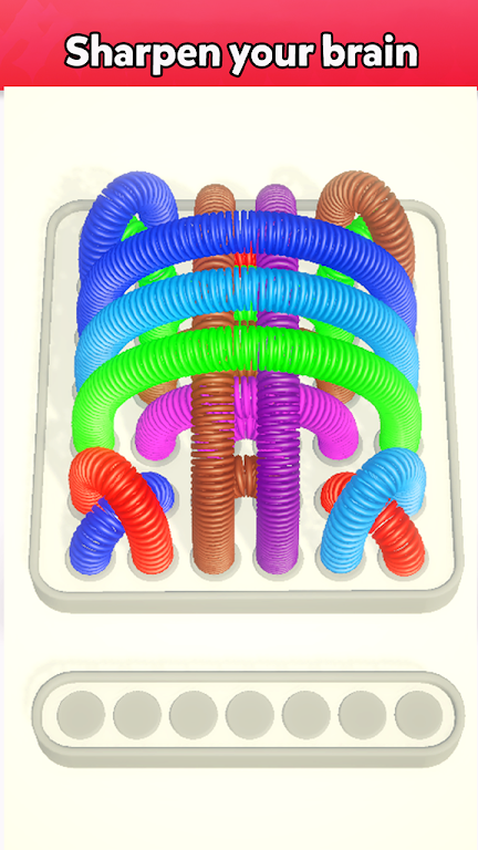 Slinky Jam 3D - Sort puzzle Schermafbeelding 0