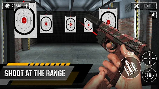 Gun Builder Shooting Simulator Tangkapan skrin 0