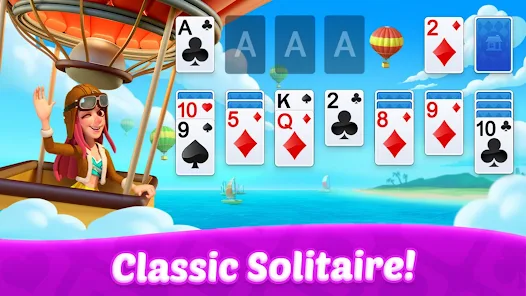 Solitaire: Card Games Mod ภาพหน้าจอ 0