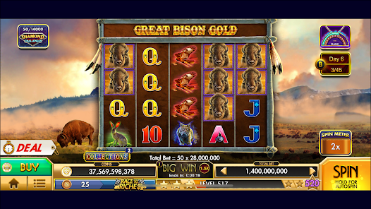 Black Diamond Casino Slots Mod स्क्रीनशॉट 1