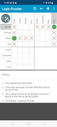 Logic Grid Puzzles: Brain Game Captura de tela 0