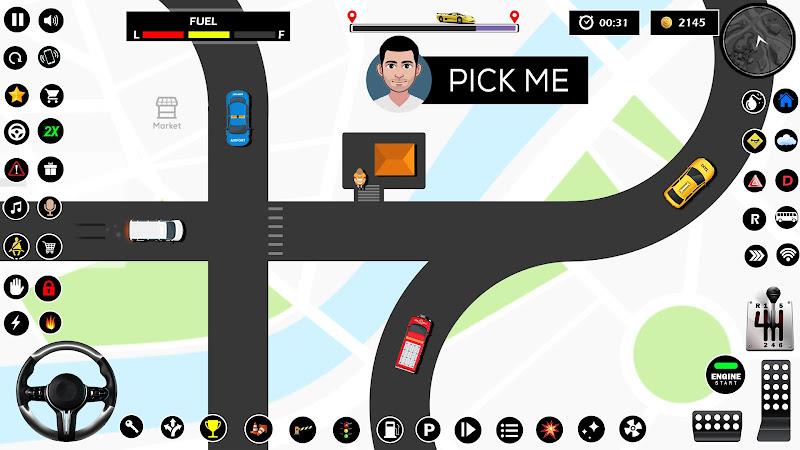 Pick N Drop Taxi Simulator স্ক্রিনশট 0