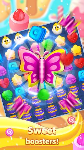 Sweet Candy Cat Puzzle Game Schermafbeelding 3