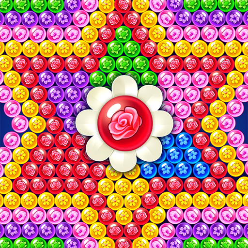 Bubble Shooter - Flower Games