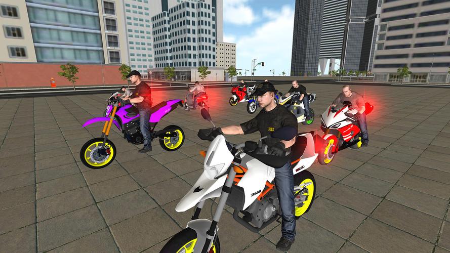 Bike Driving: Police Chase Скриншот 0