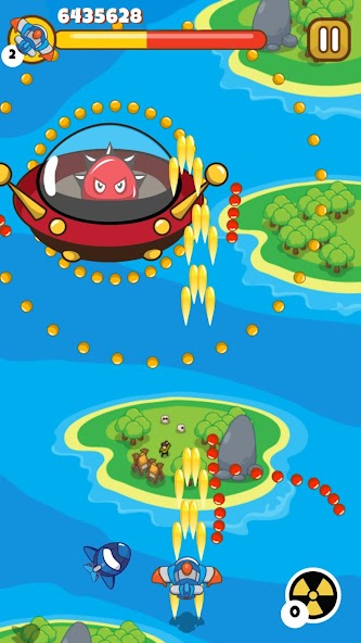 Sky Raiders - Battle Wars Mod ภาพหน้าจอ 2