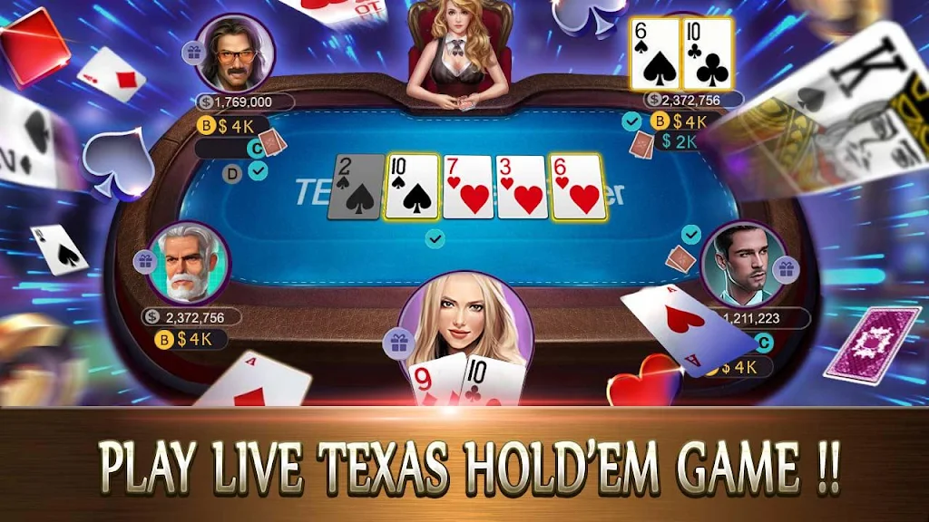 Poker Tycoon - Texas Hold'em Poker Casino Game スクリーンショット 2