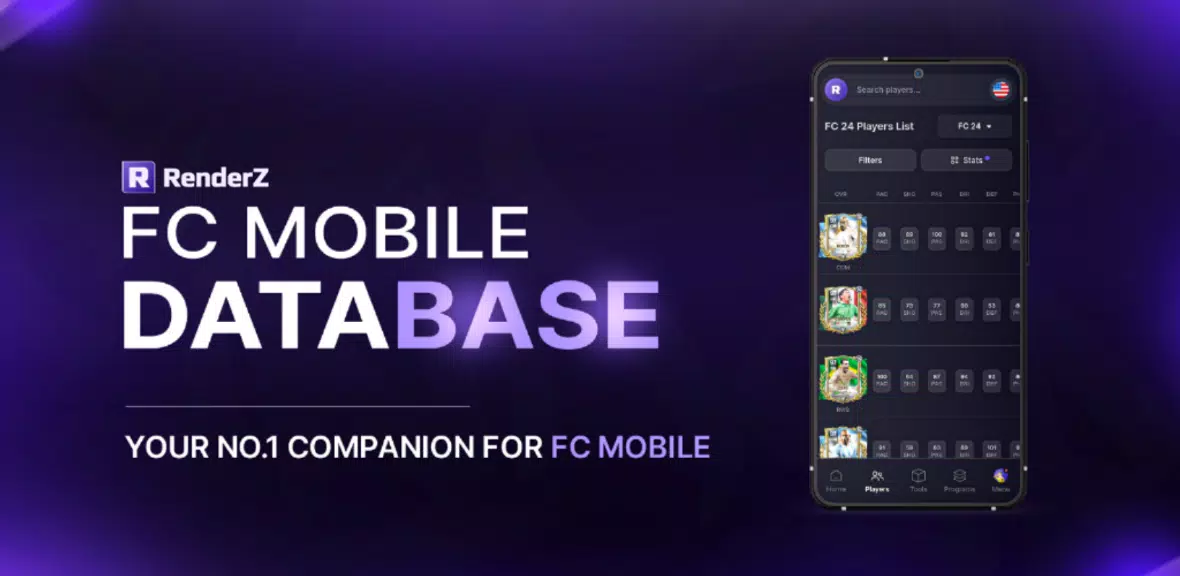 RenderZ: FC Mobile 24 Database 螢幕截圖 0