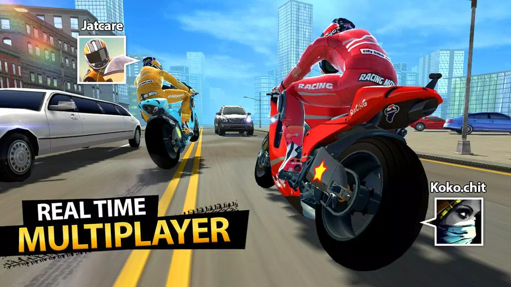 Highway Moto Rider 2: Traffic应用截图第2张