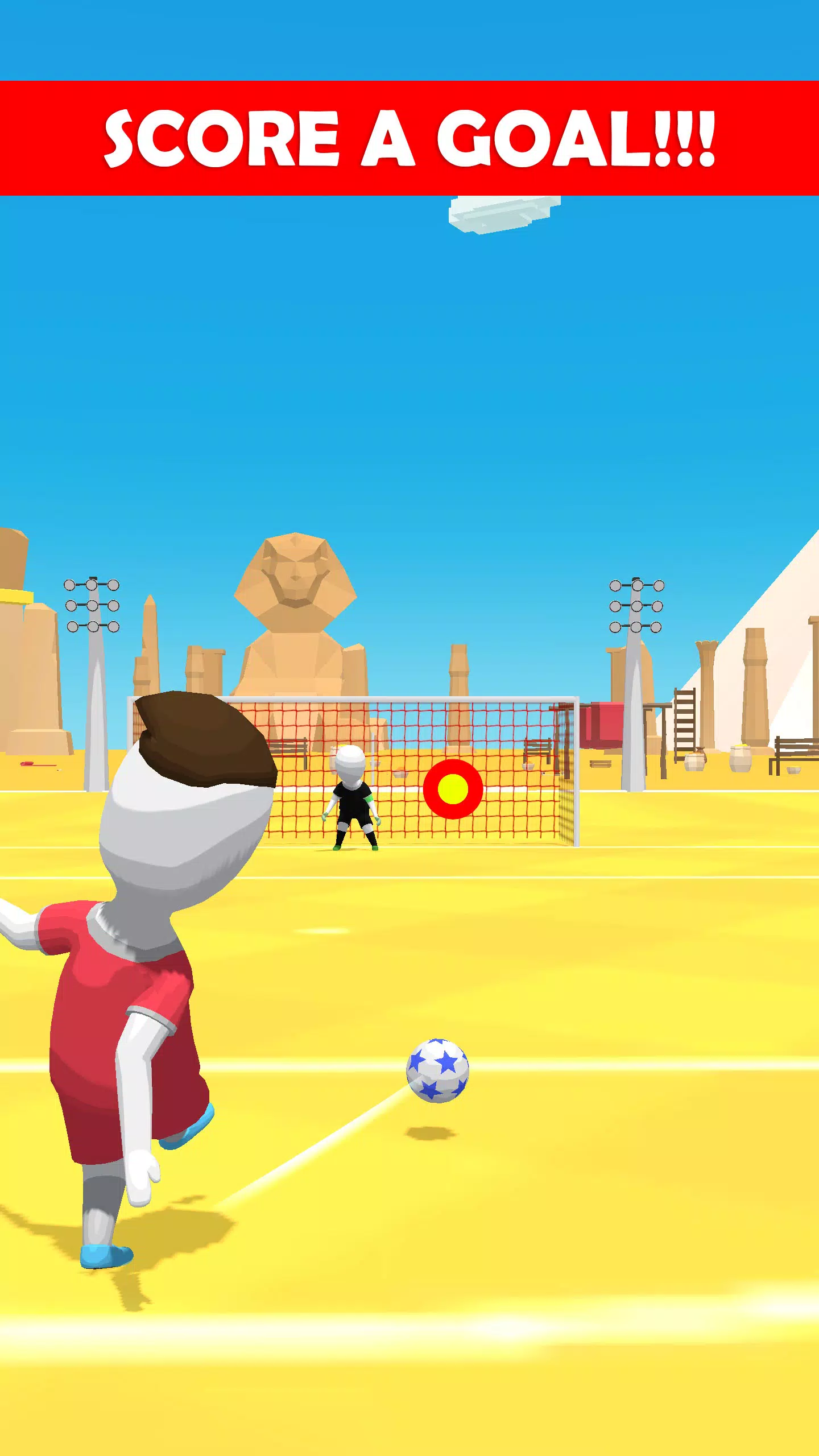 Stickman Freekick Ảnh chụp màn hình 1