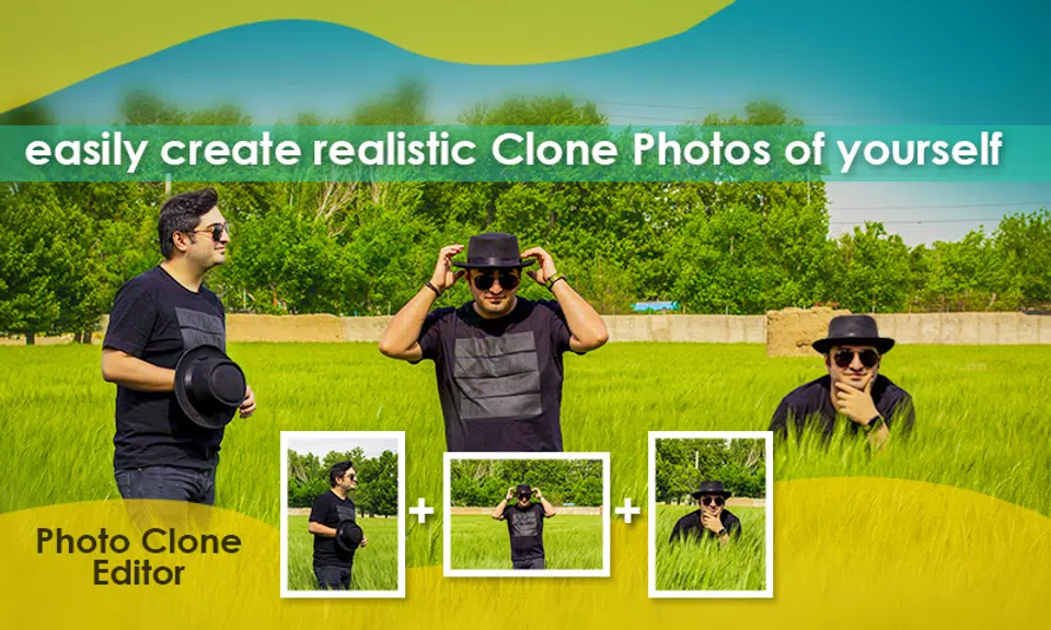 Photo Clone App twins Editor 螢幕截圖 1