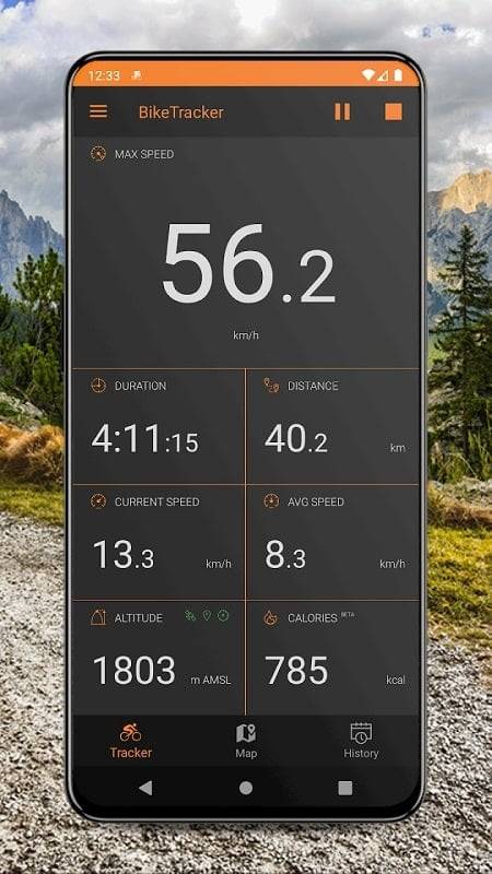 Schermata Bike Tracker 0