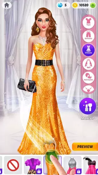 Fashion Game: Makeup, Dress Up Schermafbeelding 0