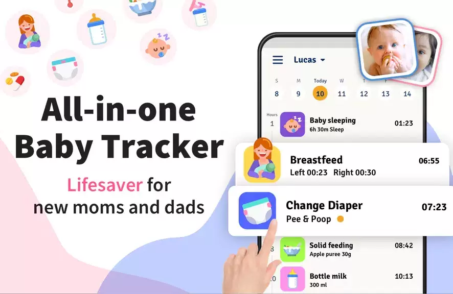 Baby Tracker - Breastfeeding应用截图第0张