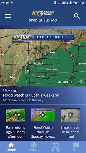 KY3 Weather Capture d'écran 0