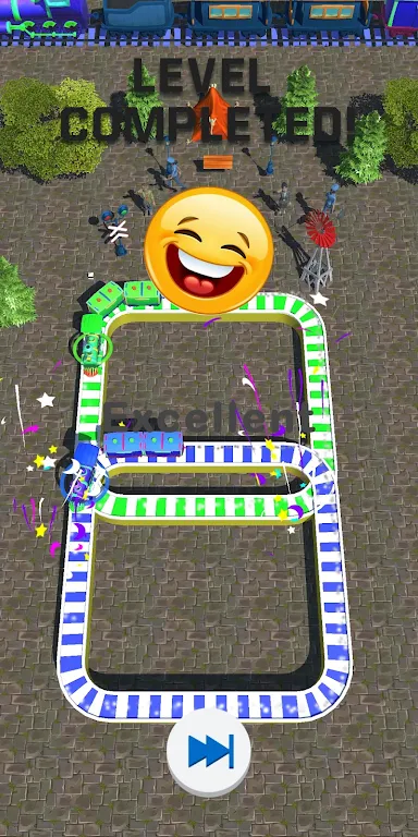 Train Road Puzzle Ảnh chụp màn hình 2