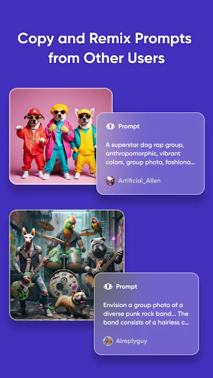 Remix: AI Image Creator ภาพหน้าจอ 1