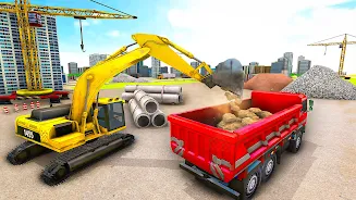 City Construction Truck Games 스크린샷 2