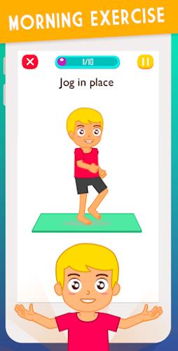 Exercise for Kids at home Captura de tela 0