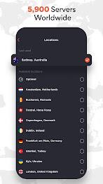 TouchVPN - VPN Proxy & Privacy Скриншот 2