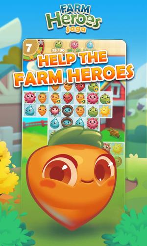 Farm Heroes Saga 螢幕截圖 0